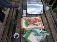 Picknick auf der Via Verde de la Subbetica