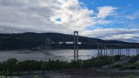 Tjelsundbrücke verbindet das Festland mit den Vesterålen