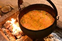 Insel Vestvågøya - Lofotr Wikinger Museum - Wikinger Eintopf