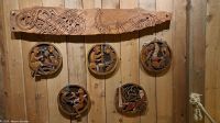 Insel Vestvågøya - Lofotr Wikinger Museum - Wikinger Langhaus