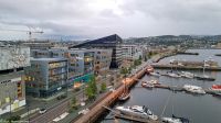 Trondheim Hotel Clarion Congress - Aussicht von der Dachterrasse 