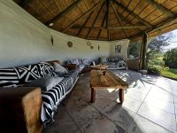 Hier könnte man am Abend gemütlich sitzen, wenn es nicht Winter wäre 