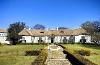 Häuser im niederländischen Stil des 17. und 18. Jahrhunderts in Swellendam