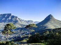 Perfekter Blick auf den Tafelberg