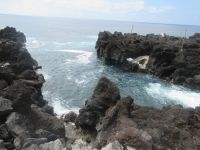 Varadouro natural swimming pools - Faial, Azoren