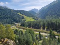 Fahrt mit der Furka-Dampfbahn von Realp nach Oberwald...