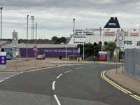 Fährhafen Newcastle Upon Tyne / UK