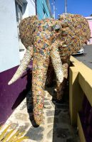 Kunst aus Nespressokapseln, Bo-Kaap