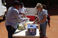 Picknick mit den Navajo-Indianern