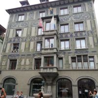 In der Altstadt von Luzern