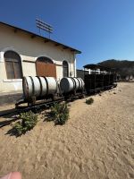 Alter Versorgungszug in Kolmannskop