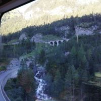 Fahrt über die Albulalinie