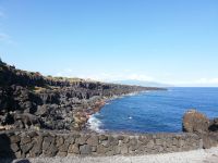 Die Felsenküste von Pico, Azoren