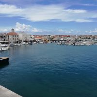 Blick auf die Stadt Vodice