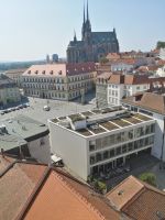 Blick vom Alten Rathaus auf St. Peter und Paul Kathedrale, Brünn