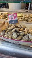 Austern auf dem Markt in Rouen