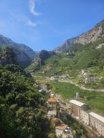 wir nähern uns Amalfi und den alten Papiermühlen