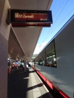Abschied von St. Moritz - wir fahren mit dem Glacier Express...
