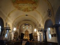 Zermatt, Ortskirche innen...