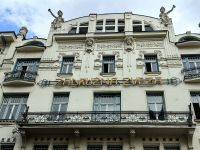 Tolle Jugendstilfassade in Ljubljana