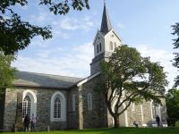 Hurtigruten: Brönnöysund: Rundgang: Kirche