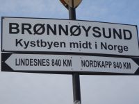 Hurtigruten: Brönnöysund: Mittelpunkt Norwegens