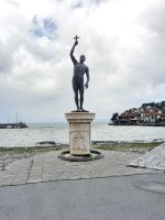 Ohrid am Ohridsee in Nordmazedonien