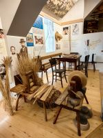 Zum Flechten verwendet man getrocknetes Weizenstroh