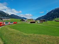 Fahrt mit dem Glacier-Express... - von Andermatt nach Disentis (vom Oberalppass hinunter ins Vorderrheintal)