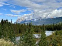 10. Tag – Banff bis Kamloops – Castle Mountain über dem Bow Valley