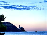 Sonnenaufgang über Piran