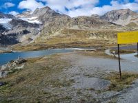 Fahrt mit dem Bernina-Express... - Wasserscheide Adriatisches-Schwarzes Meer
