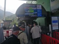 Fahrt mit der Gondelbahn zum Shymbulak: 2.260 Meter hoch