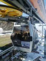 Die Gondelbahn am Talgar-Pass