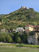 Dürnstein Blick zur Ruine Dürnstein