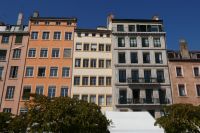 Häuser an der Saone 