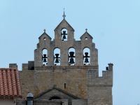 Auf dem Dach der Pilgerkirche 
