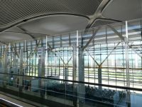 Ankuft am Flugfagen Istanbul, Türkei