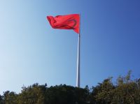 Die Türksiche Flagge -  Istanbul, Türkei