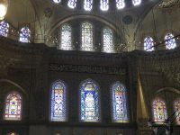 Die Fenster der Blaue Moschee - Istanbul, Türkei 