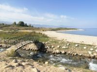 spontane Badepause am Issyk Kul-See