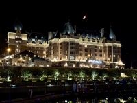 16. Tag – Victoria bei Nacht – Empress Hotel