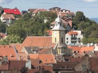 Blick auf Kronstadt