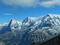 462 Ausflug auf das Schildhorn - Blick zu Eiger, Mönch und Jungfrau