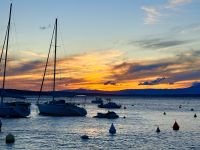 Sonnenuntergang in Selce