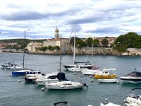 Blick auf die Stadt Krk