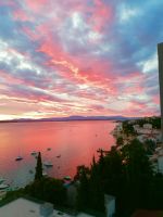 Sonnenuntergang in Selce