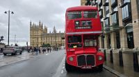 einmal mit einem alten Doppeldecker durch London