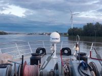 2024 Donaukreuzfahrt: Wien - die erste Schleuse in Freudenau in Sicht