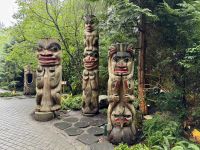 18. Tag – Ausflug in den Norden Vancouvers – Totempfähle an der Capilano-Hängebrücke